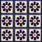 Daisy May 6 Mexican Ceramic Talavera Tile