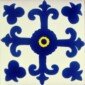 Valencia Mexican Folk Art Handmade Talavera Tile