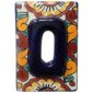 Mexican Decorative High Relief Number Tile