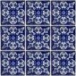 Mexican Yellow Calavera Talavera Handmade Tile