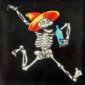 Mexican Dia de Los Muertos Handmade Day of The Dead Decorative Tile