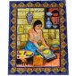 Mexican Talavera Mosaic Mural Tile Handmade Tortilla Maker Backsplash