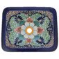 Portugues Mexican Bathroom Ceramic Rectangle Talavera Handmade Drop In Sink