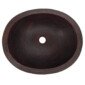 Rio Grande Oval Mexican Copper Bathroom Sink