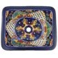 Taxco Mexican Bathroom Ceramic Rectangle Talavera Drop-In Sink