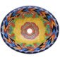 Imperial Bathroom Ceramic Oval Talavera Sink