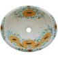 Margaritas Bathroom Ceramic Oval Talavera Sink