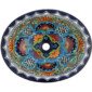 Napa Bathroom Ceramic Oval Talavera Sink