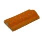 Rope Trim Orange Mexican Talavera Tile