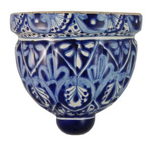 Mexican Talavera Ceramic Wall Planter 07