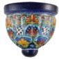 Mexican Talavera Ceramic Wall Planter 12