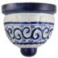 Mexican Talavera Ceramic Wall Planter 14