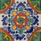 Nube Verde Complete Mexican Ceramic Tile