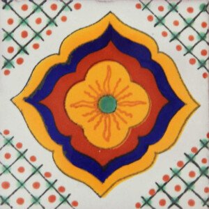 Amanecer Mexican Talavera Tile