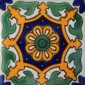 Corona Mexican Ceramic Handmade Folk Art Tiles