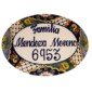 Mexican Ceramic Talavera Custom Wall House Address Plaque 01