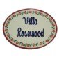 Mexican Ceramic Talavera Custom Wall House Address Plaque 06